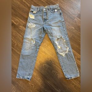 Forever 21 distressed jeans